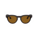 Смарт-очки Ray-Ban Meta Headliner Matte Rebel Black Frame/Brown Lenses (RW4009 675483 50-23)